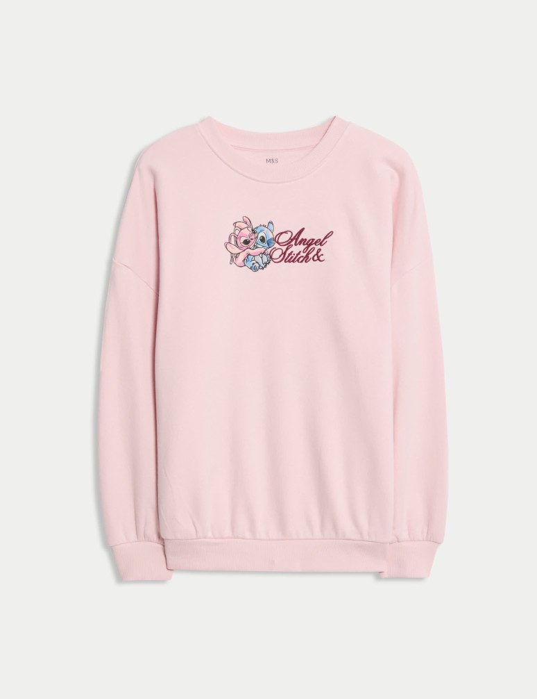 Cotton Rich Lilo & Stitch™ Sweatshirt (2-16 Yrs)