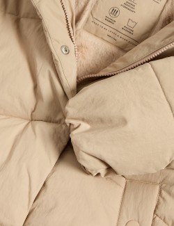 Zateplený dlouhý kabát (2–8 let)