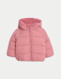 Zateplený kabát s kapucí (0–3 roky)