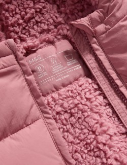 Zateplený kabát s kapucí (0–3 roky)