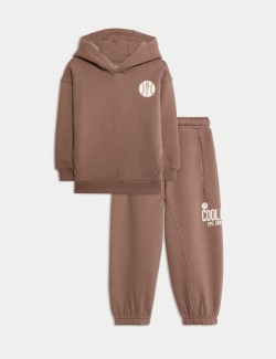 Outfit baseballového topu a tepláků s vysokým podílem bavlny (2–8 let)