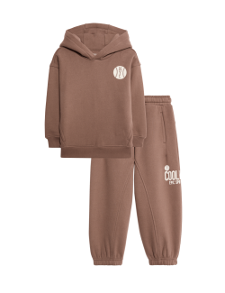 Outfit baseballového topu a tepláků s vysokým podílem bavlny (2–8 let)