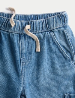 Kapsáčové džíny volného střihu (2–8 let)