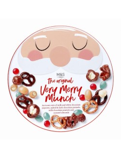 Arašídy v ml. čokoládě, popcorn v mléčné a bílé čokoládě, solené preclíky, mléčná čokoláda v cukru, arašídy v ml. čokoládě a cuk