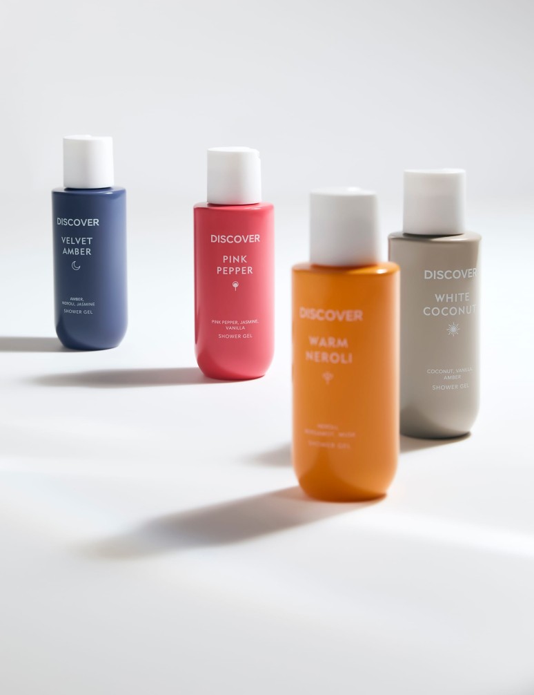 Sada sprchových gelů z kolekce Discovery, 4x100 ml