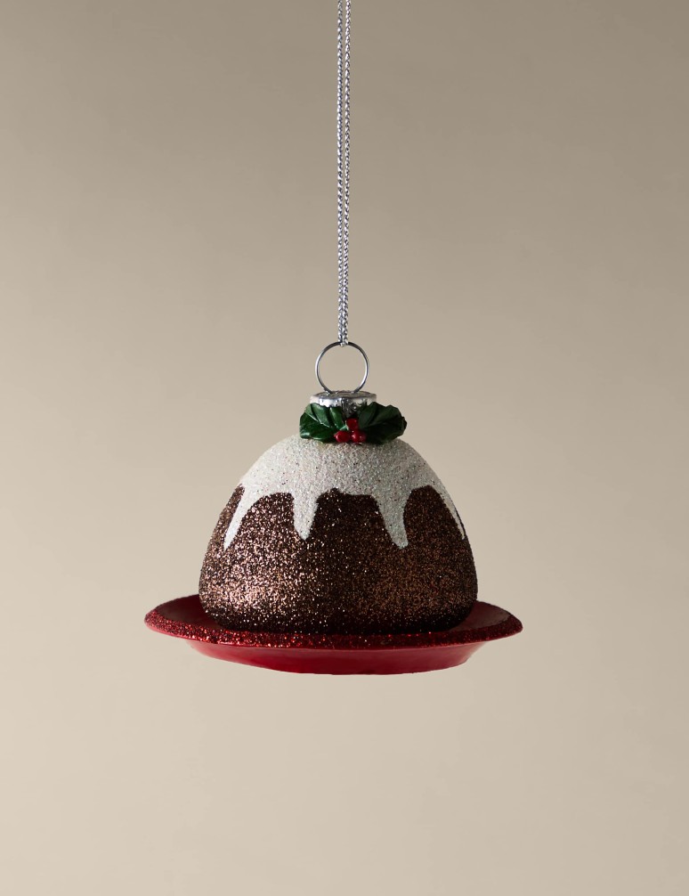 Christmas Pudding Hanging Decoration