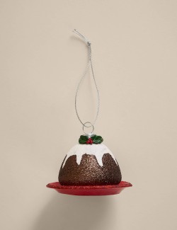 Christmas Pudding Hanging Decoration