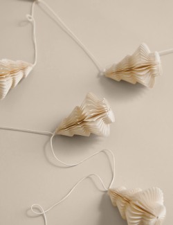 Paper Christmas Tree Garland