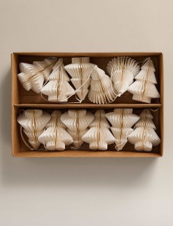 Paper Christmas Tree Garland