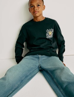 Doodle Boy™ x SpongeBob SquarePants™ Long Sleeve Top (2 - 16 Yrs)
