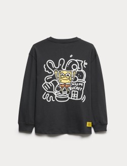 Doodle Boy™ x SpongeBob SquarePants™ Long Sleeve Top (2 - 16 Yrs)