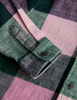 Kostkovaná košile, z čisté bavlny (2–8 let)