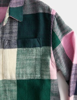 Kostkovaná košile, z čisté bavlny (2–8 let)