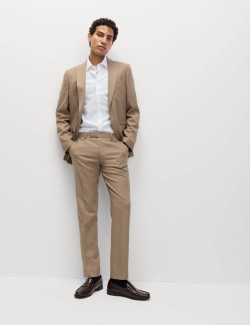 Slim Fit Suit Trousers