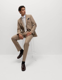 Slim Fit Suit Trousers