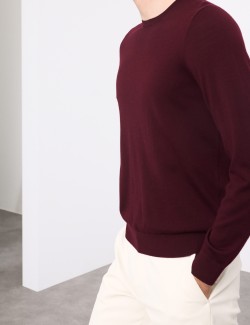 Svetr z čisté mimořádně jemné vlny merino