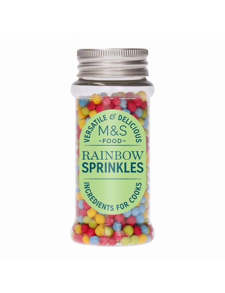 Cukrářské zdobení z pufované rýže v barevné cukrové polevě