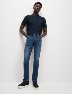 Strečové džíny s úzkým střihem