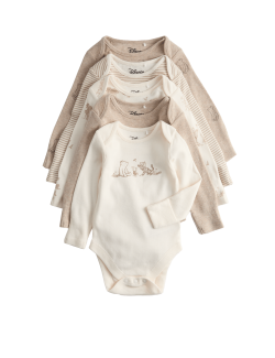 5PK Winnie The Pooh Bodysuits