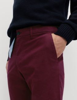 Strečové chino kalhoty úzkého střihu