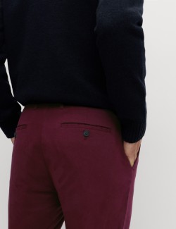 Strečové chino kalhoty úzkého střihu