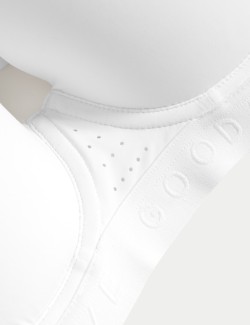 Sportovní hybridní hladká podprsenka se střední oporou (A–E)