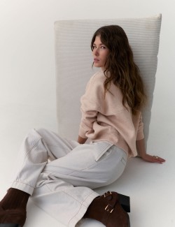 Mikina s vysokým podílem bavlny