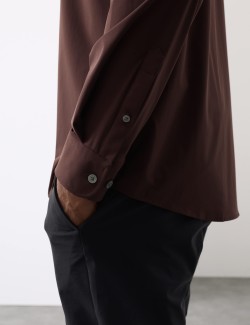 Strečová funkční košile projmutého střihu