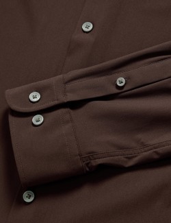 Strečová funkční košile projmutého střihu