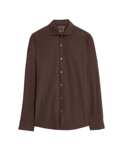 Strečová funkční košile projmutého střihu