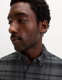 Pure Cotton Flannel Shirt