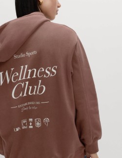 Pure Cotton Graphic Hoodie