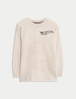 Top s motivem Hot Wheels™ z čisté bavlny (2–8 let)