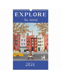 Kalendář "Prozkoumejte svět" na rok 2026