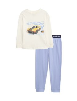 Pure Cotton Hot Wheels™ Pyjama Set (2-8 Yrs)