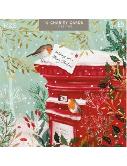 10 vánočních přání, 2 vzory