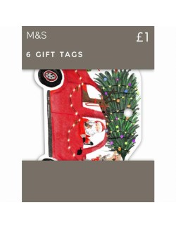 Dárkové visačky 6 kusů