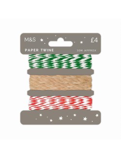 Papírové provázky, 3 ks