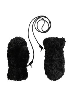 Palčáky z imitace ovčí kůže