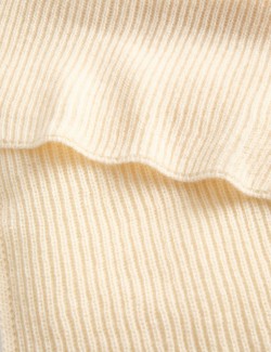 Žebrovaný pletený šátek