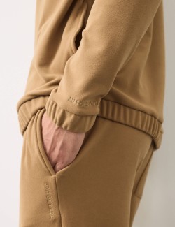 Luxusní fleecový top na doma s polovičními zipy