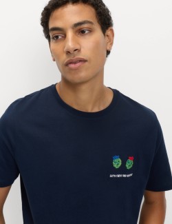 Vánoční domácí pyžamová souprava s motivem jídla z čisté bavlny