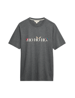 Ležérní top z čisté bavlny Ho Ho Ho