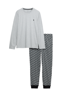 Pure Cotton Penguin Print Pyjama Set
