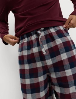 Pyžamová souprava z česané bavlny