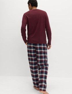 Pyžamová souprava z česané bavlny