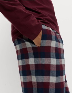 Pyžamová souprava z česané bavlny