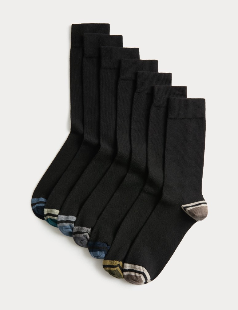 7 párů ponožek Cool & Fresh™ s vysokým podílem bavlny