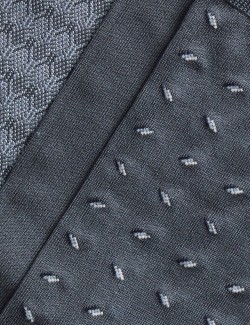 3 ks ponožek s mercerovanou bavlnou a různým vzorem