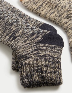 2 ks krátkých ponožek s vlnou